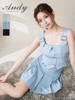 ライトブルー モデル：あみ　身長：163cm　着用サイズ：Sサイズ