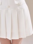 ホワイト モデル：七瀬みほ　身長：162cm　着用サイズ：Sサイズ