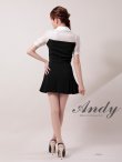 ブラック モデル：あみ　身長：163cm　着用サイズ：Sサイズ