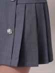 グレー モデル：あみ　身長：163cm　着用サイズ：Sサイズ