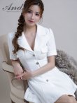 ホワイト モデル：あみ　身長：163cm　着用サイズ：Sサイズ