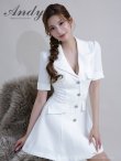 ホワイト モデル：あみ　身長：163cm　着用サイズ：Sサイズ