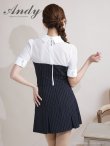 ネイビー モデル：あみ　身長：163cm　着用サイズ：Sサイズ