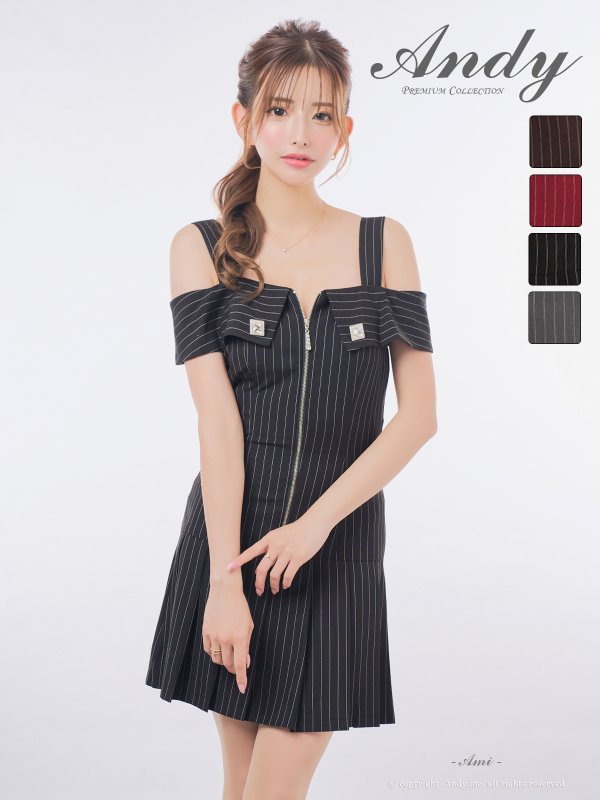 ブラック モデル：あみ　身長：163cm　着用サイズ：Sサイズ