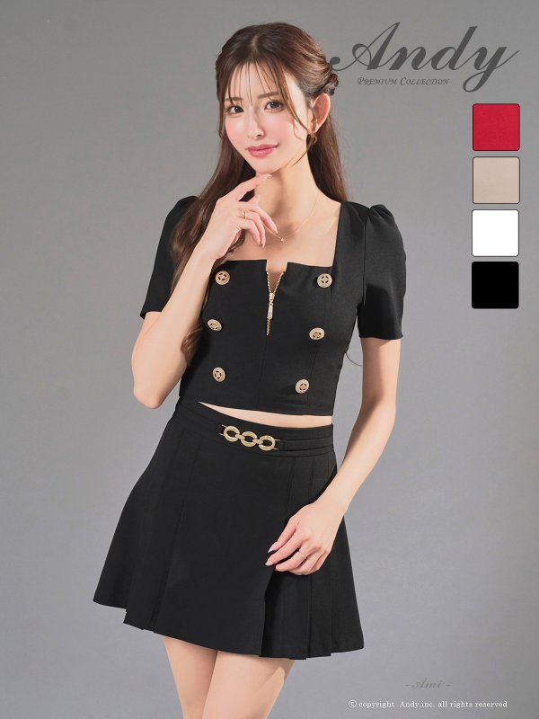 ブラック　モデル：あみ　身長：163cm　着用サイズ：Sサイズ