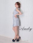 画像11: 【ANDY/アンディ】ミックスツイード/ フリンジ/ チェック柄/ ボックスプリーツ/ フレア/ Aライン/ ワンピース/ ミニドレス/ キャバドレス[OF05] (11)