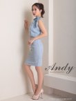 画像11: 【ANDY/アンディ】ショルダーリボン/ ツイード/ ウエストカット/ ノースリーブ/ タイト/ ミニドレス/ キャバドレス[OF05] (11)