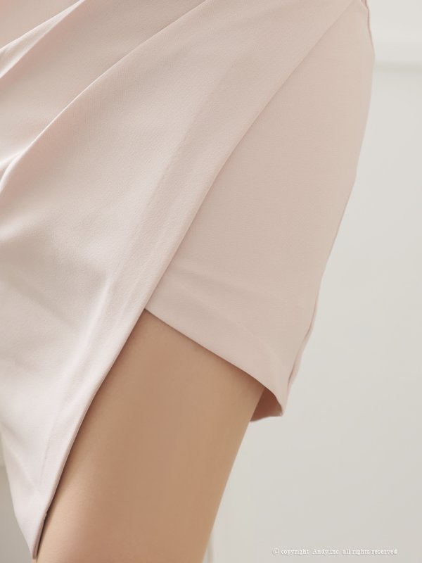 画像21: 【ANDY/アンディ】アシメデザイン/ オフショル/ シンプル/ ワンカラー/ タック/ アシメ/ タイト/ ミニドレス/ キャバドレス[OF05] (21)