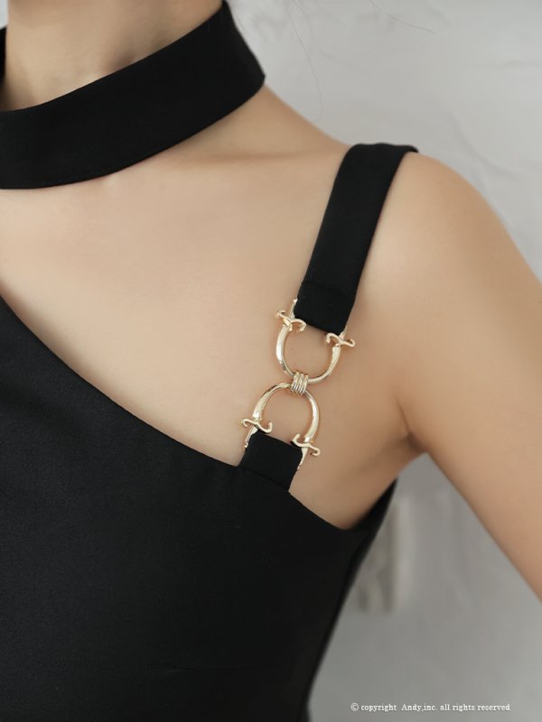 画像15: XSサイズあり【ANDY/アンディ】アシメデザイン/ ジップ/ シンプル/ ワンカラー/ ハイネック/ ノースリーブ/ タイト/ ミニドレス/ キャバドレス[OF05] (15)