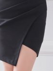ブラック モデル：あみ　身長：163cm　着用サイズ：Sサイズ