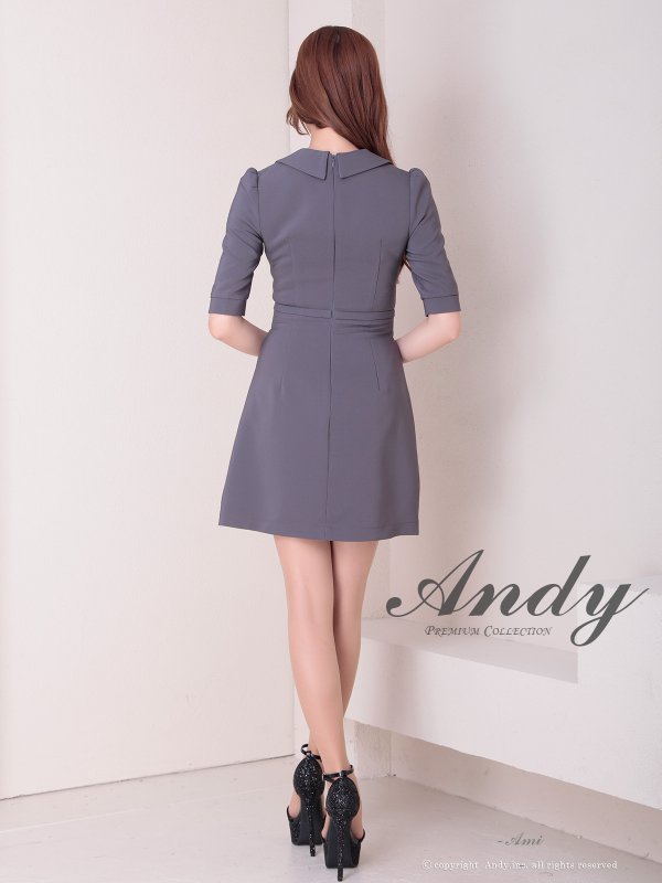 チャコールグレー　モデル：あみ　身長：163cm　着用サイズ：Sサイズ