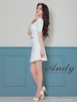 画像42: XSサイズあり【ANDY/アンディ】フロントジップ/ 半袖/ 袖あり/ ストレッチ/ ボックスプリーツ/ フレア/ セットアップ/ ミニドレス/ キャバドレス[OF05] (42)
