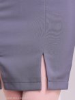 チャコールグレーxホワイト モデル：あみ　身長：163cm　着用サイズ：Sサイズ