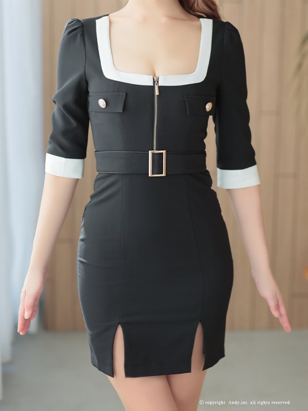 ブラックxホワイト 着用サイズ:Sサイズ