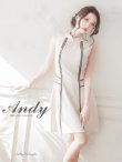画像21: 【ANDY/アンディ】ダブルファスナー/ ハイネック/ ノースリーブ/ フレア/ ミニドレス/ キャバドレス[OF05] (21)