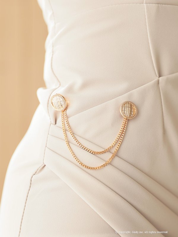 画像9: XSサイズあり【ANDY/アンディ】2way/ オフショルダー/ ベア/ カシュクール/ タイト/ ミニドレス/ キャバドレス[OF05] (9)