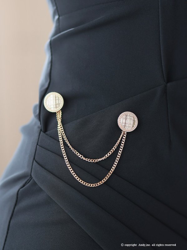 画像18: XSサイズあり【ANDY/アンディ】2way/ オフショルダー/ ベア/ カシュクール/ タイト/ ミニドレス/ キャバドレス[OF05] (18)