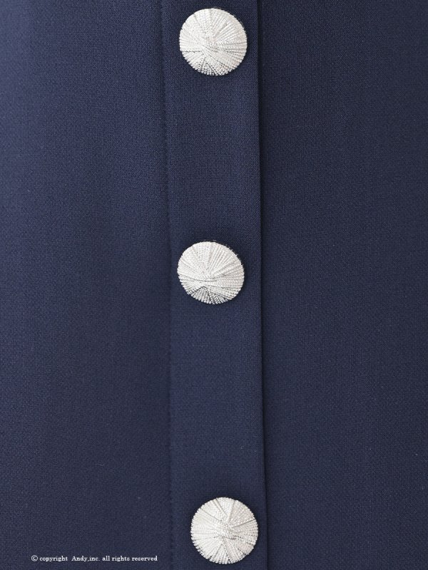 ネイビー モデル:七瀬みほ 身長:162cm 着用サイズ:Sサイズ