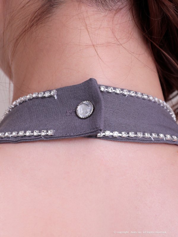 グレーxブラック モデル：あみ　身長：163cm　着用サイズ：Sサイズ