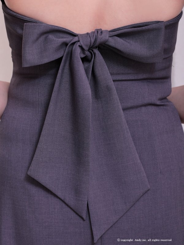 グレー モデル：あみ　身長：163cm　着用サイズ：Sサイズ