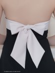 画像17: 【ANDY/アンディ】ホルターネック/ バスト切り替え/ フロントジップ/ ハイネック/ ビジュー/ リボン/ フレア/ ミニドレス/ キャバドレス[OF05] (17)