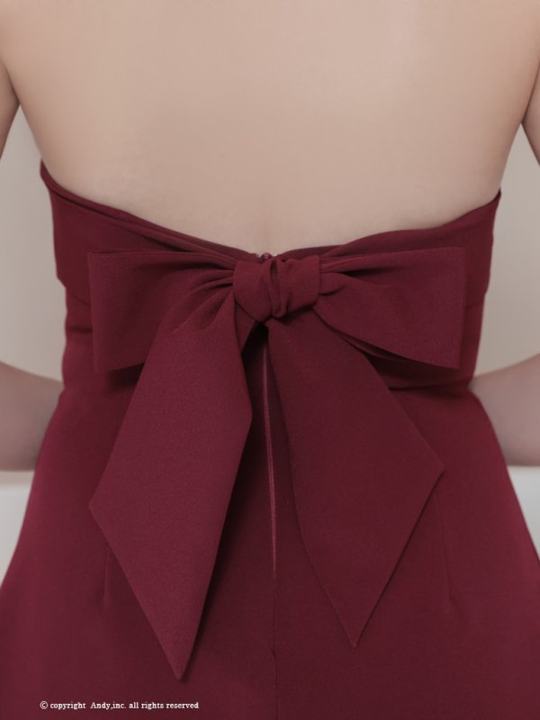ワインレッド モデル：あみ　身長：163cm　着用サイズ：Sサイズ
