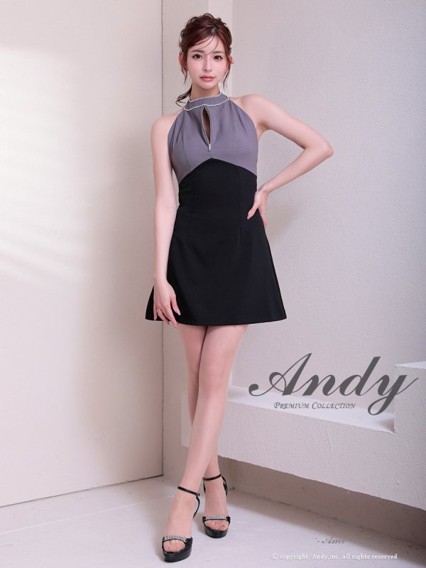 グレーxブラック モデル：あみ　身長：163cm　着用サイズ：Sサイズ