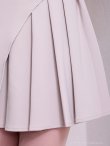 ベージュ モデル：あみ　身長：163cm　着用サイズ：Sサイズ