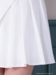 ホワイト モデル：あみ　身長：163cm　着用サイズ：Sサイズ