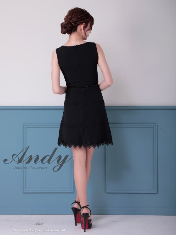 ブラック　モデル：あみ　身長：163cm　着用サイズ：Sサイズ