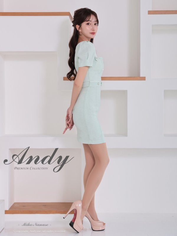 ミント モデル:七瀬みほ 身長:162cm 着用サイズ:Sサイズ