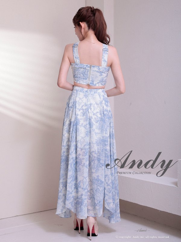 ブルー モデル:あみ 身長:163cm 着用サイズ:Sサイズ