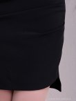 ホワイトxブラック　モデル：あみ　身長：163cm　着用サイズ：Sサイズ