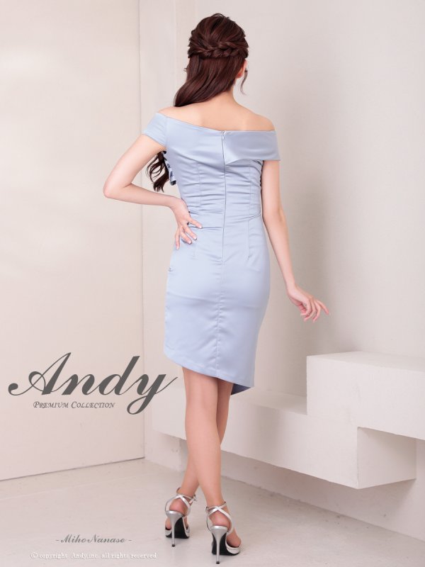 ブルー モデル：七瀬みほ　身長：162cm　着用サイズ：Sサイズ