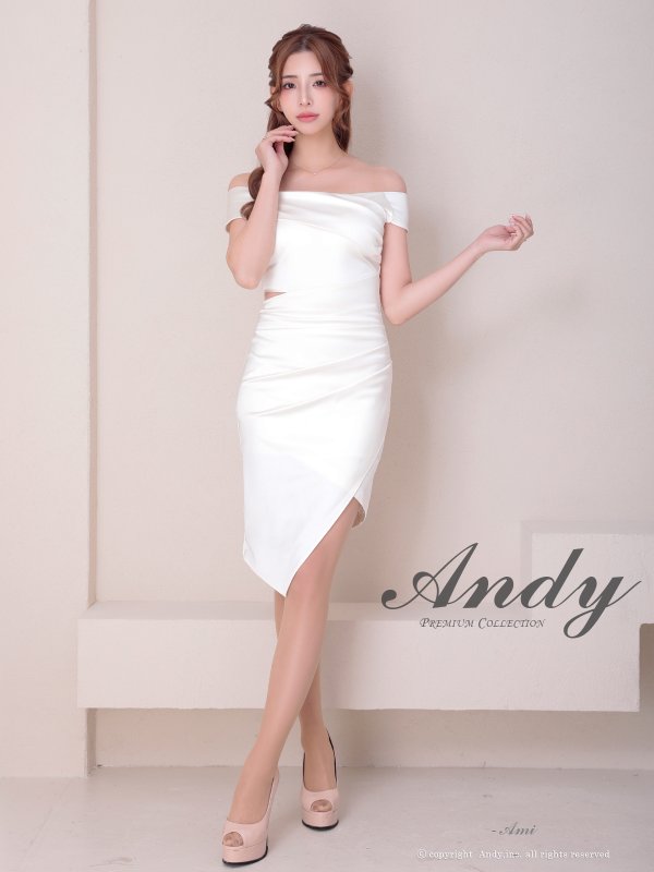 ホワイト　モデル：あみ　身長：163cm　着用サイズ：Sサイズ