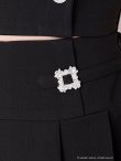ブラック モデル：七瀬みほ　身長：162cm　着用サイズ：Sサイズ
