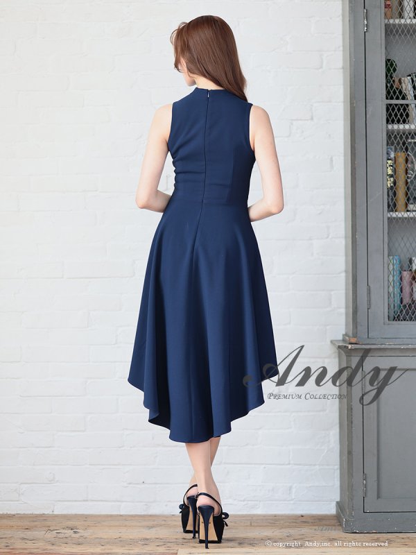 ネイビー　モデル：あみ　身長：163cm　着用サイズ：Sサイズ