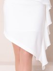 ホワイト モデル：あみ　身長：163cm　着用サイズ：Sサイズ