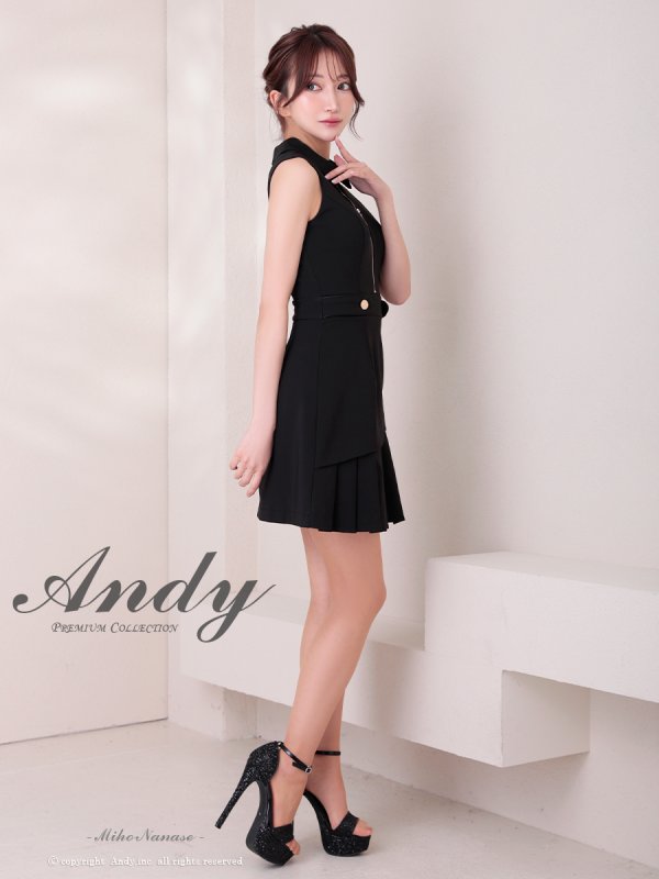 ブラック モデル：七瀬みほ　身長：162cm　着用サイズ：Sサイズ