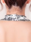 ブラックプリント モデル：七瀬みほ　身長：162cm　着用サイズ：Sサイズ