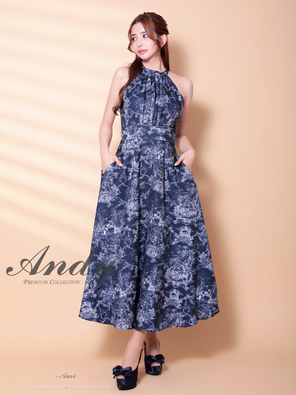 ネイビー　 モデル：あみ　身長：163cm　着用サイズ：Sサイズ