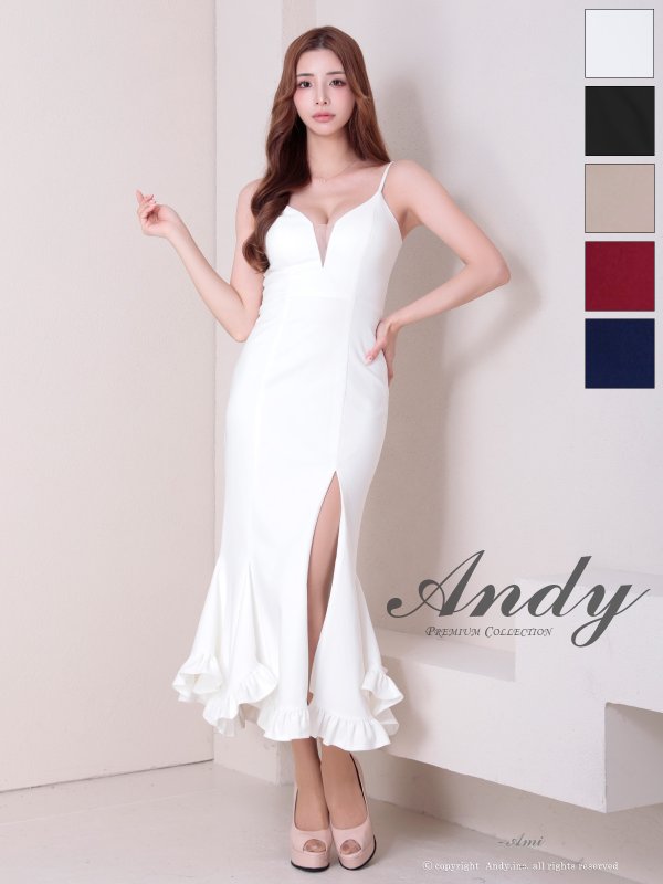 ホワイト モデル：あみ　身長：163cm　着用サイズ：Sサイズ