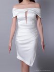 ホワイト モデル：あみ　身長：163cm　着用サイズ：Sサイズ