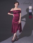 ワインレッド モデル：七瀬みほ　身長：162cm　着用サイズ：Sサイズ