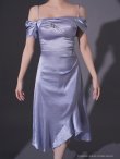 ブルー モデル：七瀬みほ　身長：162cm　着用サイズ：Sサイズ