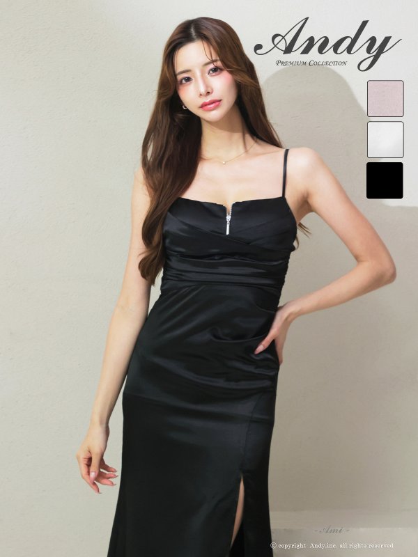 ブラック　 モデル：あみ　身長：163cm　着用サイズ：Sサイズ