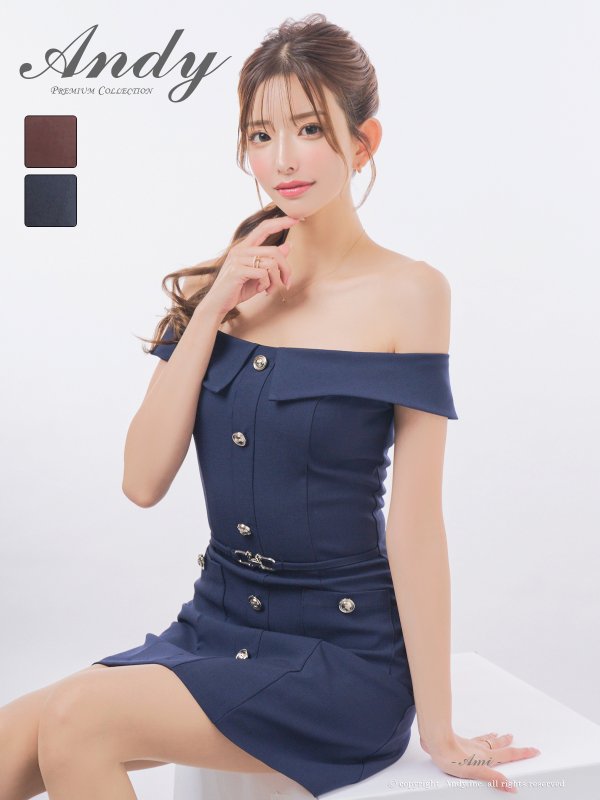 ネイビー モデル：あみ　身長：163cm　着用サイズ：Sサイズ