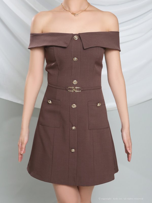 ブラウン　モデル：かずは　着用サイズ：Sサイズ