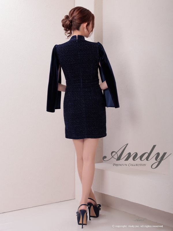 ネイビー モデル:あみ 身長:163cm 着用サイズ:Sサイズ