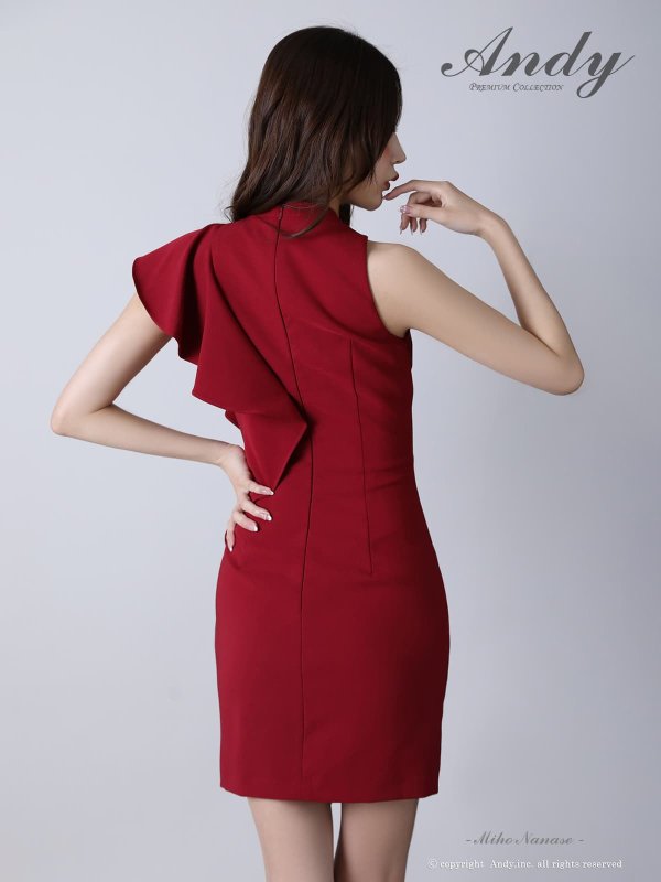 バーガンディ　モデル：七瀬みほ　身長：162cm　着用サイズ：Sサイズ